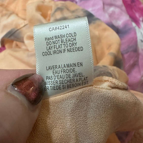 YFB Young Fabulous and Broke EASY BREEZY ELIE DRESS tie dye size small flowy - Picture 6 of 7